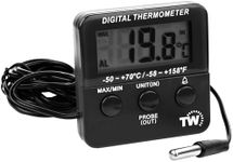 Digital Fridge Thermometer with Ala