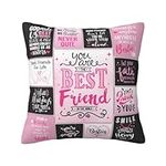 Best Friend Pillowcase Gifts 18X18 