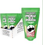 Van Holten's Pickles - Pringles Sour Cream and Onion Flavored Pickle-In-A-Pouch - Bold, Flavor-Packed Snack Pickles in Convenient Single-Serve Pouches - 12 Pack