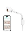 CuboAi New Model Smart Baby Monitor 3 with Wall Mount, 2.5K QHD Night Vision WiFi Camera, 2-Way Audio, Cry Detection, Sleep Safety Alerts, Temp & Humidity Sensor, App Control