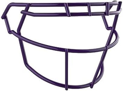 Schutt F7 Varsity Facemask for F7 Football Helmets, F7 ROPO-SW-NB-VC Facemask, Purple, Carbon Steel