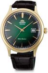 Orient Bambino SAC08002F0 Men's Automatic Watch, Mechanical, Automatic, Men's, Green, Dial Color - Green, 1個, watch