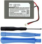 MPF Products LIP1472 LIP1859 Battery Pack Replacement Compatible with Sony Playstation 3 PS3 SIXAXIS Wireless Controller with Installation Tools