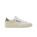 Reebok Women's Club C 85 Tennis Shoes Chalk/Vintagechalk/Escapegreen, Size 6.5