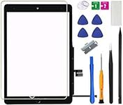 for iPad 9 (9th Generation) Screen Replacement 10.2 Inch Digitizer, for iPad 9th Gen (2021 Released) A2602 A2603 A2604 A2605 Touch Glass, Full Repair Kits+Home Button