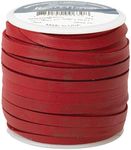 Deerskin Lace, 3/16" x 50', Red