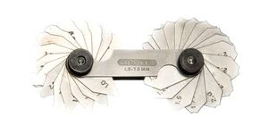 KRISTEEL | Radius Gauge 24-40 mm. (32 Blades) [1512D]