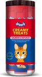 Drools All Life Stages Creamy Lickable Cat Treats 25 Pieces, Pack Total 375g | Salmon & Skipjack Flavour | Taurine for Heart and Vision Health | Easy to Hand Feed | Vitamins and Minerals