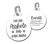 Personalized Custom Dog Tag Funny P