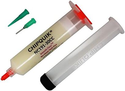 CHIP QUIK NC191 Smooth Flow Tack Flux No-Clean (30cc Syringe)