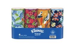 Kleenex Perfect Fit Facial Tissue - 4pk/50ct Cannisters (Exclusively listed by El Mercado Esencial), White