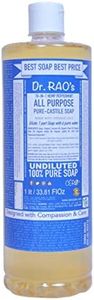 CERO ® Dr Rao's Peppermint Perfumed all Purpose Pure Castile Soap, Perfect for DIY Projects (1000 ml)