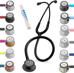 3M Littmann Classic III Estetoscopio con Grabado Gratuito y Linterna Pupilar de Regalo (Azul Cielo)