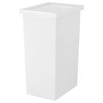 Ikea FILUR Bin with lid, 42 l [white]