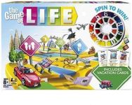 ramus The Game of Life Game Family Board Game for 2-4 Players Indoor Game for Kids Ages 8 and Up, Multicolor