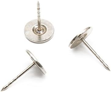 1000 Flathead Pins for Security Tags Checkpoint Compatible Eas Loss Prevention