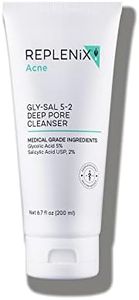 Replenix Gly-Sal 5-2 Deep Pore Facial Cleanser, Medical-Grade 5% Glycolic & 2% Salicylic Acid Oil-Free Face Wash for Acne-Prone Skin (6.7 fl. oz)