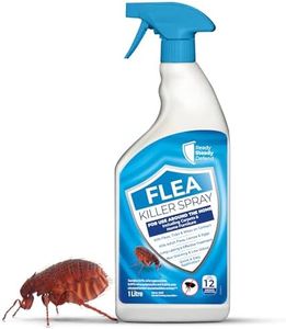 Flea Killer Spray 1L: Ultimate Flea Treatment for House | Comprehensive Indoor & Outdoor Flea Spray | Household Flea Killer & Flea Spray for Home - Eradicates & Prevents Reinfestation | Ready to use