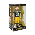 Funko Gold 12" NFL: Packers - Aaron Rodgers - 1/6 Odds for Rare Chase Variant - Collectable Vinyl Action Figure - Birthday Gift Idea - Official Merchandise - Ideal Toy for Sports Fans and Display