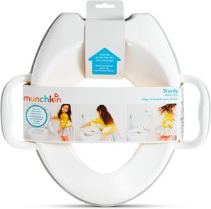 Munchkin Potty Training Seat – White Toddler Toilet Trainer