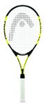 HEAD Titanium 1000 Aluminium Tennis Racquet, Colour - Black/Yellow (Strung)