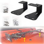 Autokun Hi Lift Jack Mount Hinge Mounting Hood Bracket for Jeep Wrangler CJ 1944-1986/ YJ 1987-1995/ TJ 1997-2006 (1 Pair)