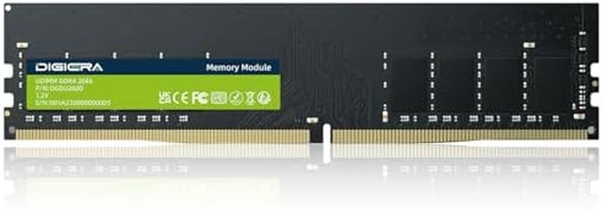 DIGIERA 16GB DDR4 Memory Module, 2666MHz DU260 UDIMM RAM 288-Pin Computer Memory, 1.2V CL19 Non-ECC Computer Internal Memory for Desktop