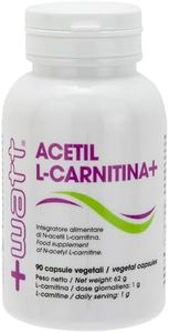 Acetil L-Carnitina+ 90 capsule - integratore a base di N-Acetil-L-Carnitina. Favorisce il metabolismo dei grassi producendo maggiore energia per il metabolismo.