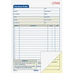 Adams Purchase Order Book, Carbonless, 5.56 x 8.44 Inches, White and Canary, 2-Part, 50 Sets (DC5831)