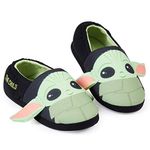 The Mandalorian Baby Yoda Boys Slippers, 3D Kids Slippers, Star Wars Gifts for Boys Teens (numeric_1)