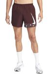 Nike Men's Shorts (DQ6501-652_Burgundy Crush/Reflective SILV