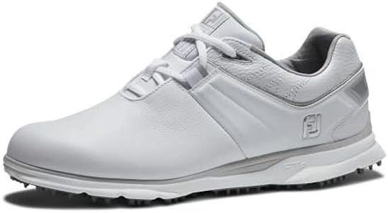 FootJoy Women's Pro|SL Golf Shoe, White/White/White, 8