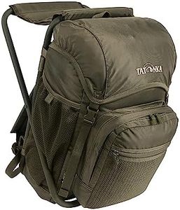 Tatonka FISCHERSTUHL Mochila+Silla Trekking Packs, Unisex Adulto, Olive, 42 cm