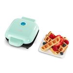 Dash Mini Waffle Stick Maker 4 inch, Aqua,