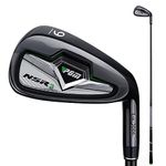 PGM Golf Clubs NSR III Golf Iron #9 Thru Gap Wedge with Graphite Shafts for Right-Handed Golfers - R Flex