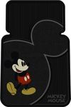 Set of 4 Universal-Fit Molded Rubber Floor Mats - Vintage Mickey Mouse