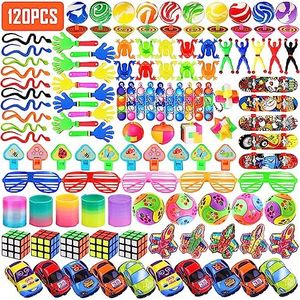 Chennyfun 120 Piezas Juguetes de Fiesta a Granel para Niños, Piñata Cumpleaños Infantil, Rellenar Bolsas de Fiesta, Halloween Regalos de Cumpleaños, Fiestas para Carnavales para Niños Niñas