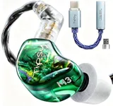 Tipsy M3 IEM + USB‑C Dual‑DAC Adapter Bundle — Plug‑and‑Play Hi‑Fi, 1DD+2BA Clarity + Powerful Bass