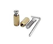 Guyker Tremolo Bridge Studs & Anchors Bridge Posts, Mounting Bolt Screw Inserts Compatible with GE1996T / 510TS Tremolo System Bridge - chrome