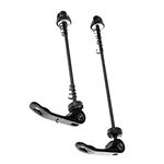 NA 1 Pair Quick Release Skewer Front and Rear Wheel Hub Quick Release Skewer Set Clip Bolt Lever Axle Set for Road Mountain Bicycle