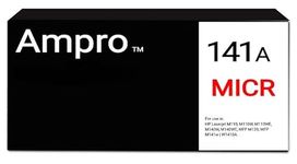 Ampro New OEM Modified 141A MICR Toner Cartridge for Check Printing Works with HP Laserjet M110, M110W, M110WE, M140W, M140WE, MFP M139, MFP M141w | W1410A. HP 141a Toner Cartridge Prints 950 Pages