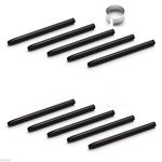 10 Pack Black Replacement Nibs with Removal Ring for Wacom Bamboo & Intuos Pens