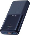 VIYISI Power Bank 30000mAh, 22.5W Fast Charging USB C Portable Charger with 4 Outputs & 3 Inputs, LED Display External Battery Pack for iPhone iPad Samsung Andriod Phones Travel Accessories -Navy Blue