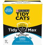 Purina Tidy Cats LightWeight, Clumping, Multi Cat Litter, Tidy Max Instant Action Formula - 17 lb. Box