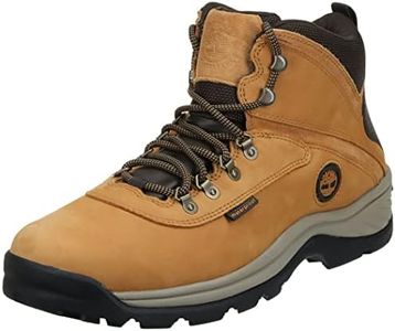 Timberland Men's White Ledge Mid Waterproof Ankle Boot, Wheat, 10.5 Wide