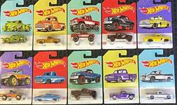 Hot Wheels 2019 American Pickup Truck Set - Walmart Exclusive Series Set of 10