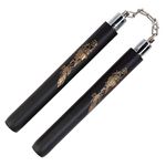 Hilmocho Foam Nunchucks Martial Arts Portable Training Practice Nunchakus for Kids and Beginners