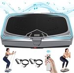 Vibration Plate Exercise Machine,Vibration Plate for Lymphatic Drainage,Workout Equipment Fitness Weight Fat Burner Loss & Shaping,Vibration Platform Machines for Home & Office