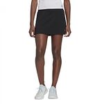 Adidas Women's Club Skirt Shorts, Black/White, M