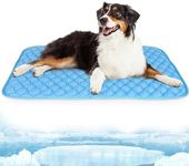 AUPETEK Dog Cooling Mat Non-Toxic Self Cooling Pad for Dogs Cats in Hot Summer Cool Pad Washable & Easy Clean